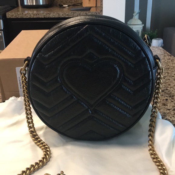 Sold on ♏️ NWT Gucci Marmont Blk - Picture 2 of 13
